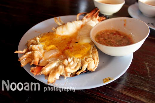 รีวิว ร้านต้นน้ำ ร้านอาหารริมน้ำ กุ้งเผาตัวใหญ่ อาหารอร่อย บางปะอิน อยุธยา